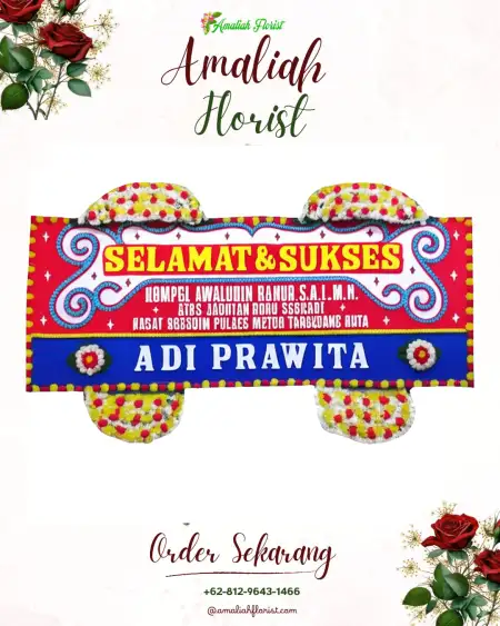Papan Bunga Ucapan Selamat Bojongsana